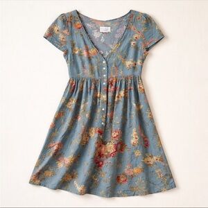 ralph lauren denim & supply floral button babydoll dress Ralph Lauren Floral Babydoll Dress